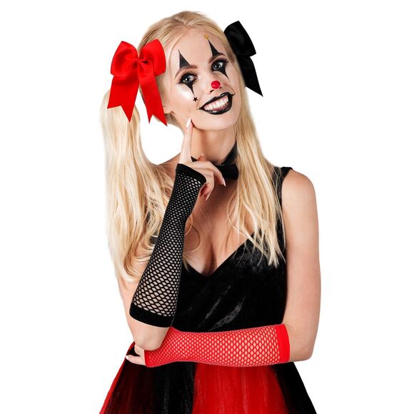 8281 4 Pcs Halloween Clown Costume Set For Teens Adults Include - Picture 6 of 7